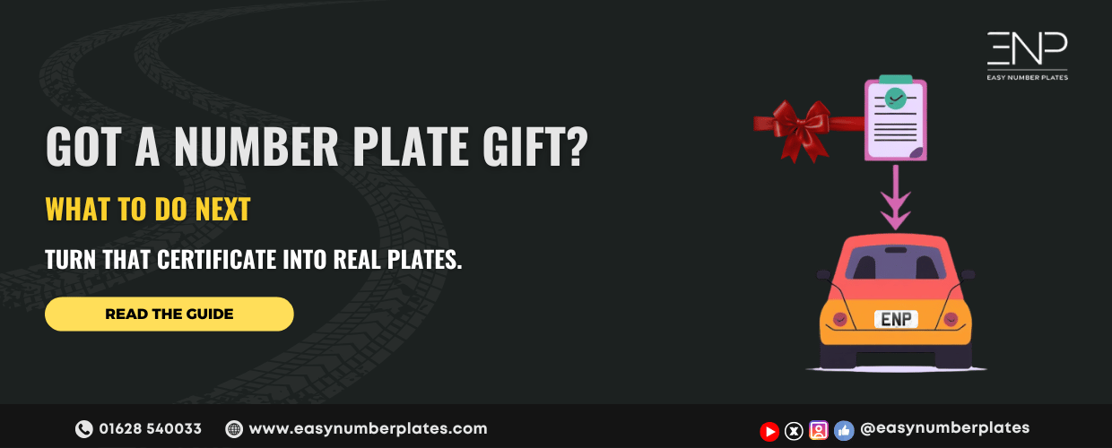 Got a Number Plate Gift?